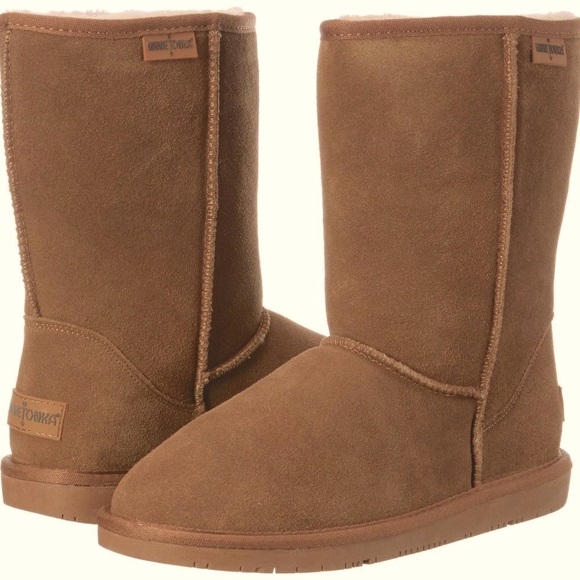 Minnetonka Women's Olympia Boot Size 9 tan - Picture 3 of 14